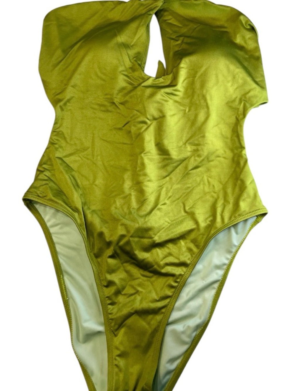 Cupshe Olive Green One-Piece Swimsuit NWT